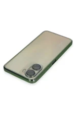 Newface Vivo Y16 Kılıf Razer Lensli Silikon - Yeşil - Görsel 3