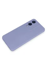 Newface Vivo Y17S Kılıf Nano içi Kadife Silikon - Lila - Görsel 4