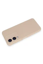 Newface Vivo Y17S Kılıf Nano içi Kadife Silikon - Pudra - Görsel 3