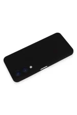 Newface Vivo Y17S Kılıf Nano içi Kadife Silikon - Siyah - Görsel 3