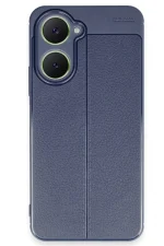 Newface Vivo Y18 Kılıf Auto Focus Kapak - Lacivert - Görsel 2