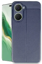 Newface Vivo Y18 Kılıf Auto Focus Kapak - Lacivert