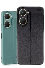 Newface Vivo Y18 Kılıf Auto Focus Kapak - Lacivert - Görsel 4