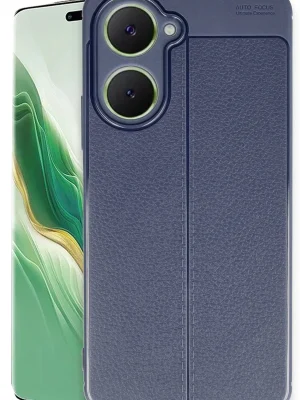 Newface Vivo Y18 Kılıf Auto Focus Kapak - Lacivert