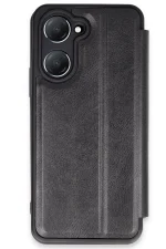 Newface Vivo Y18 Kılıf Flip Cover - Siyah