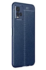 Newface Vivo Y21S Kılıf Auto Focus Kapak - Lacivert