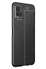 Newface Vivo Y21S Kılıf Auto Focus Kapak - Siyah - Görsel 2