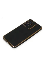 Newface Vivo Y22 2022 Kılıf Volet Silikon - Siyah - Görsel 4