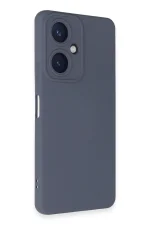 Newface Vivo Y27 Kılıf Nano içi Kadife Silikon - Gri - Görsel 2