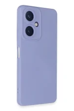 Newface Vivo Y27 Kılıf Nano içi Kadife Silikon - Lila - Görsel 2