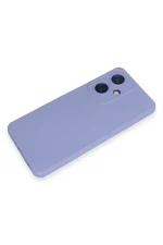 Newface Vivo Y27 Kılıf Nano içi Kadife Silikon - Lila - Görsel 4