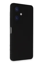 Newface Vivo Y27 Kılıf Nano içi Kadife Silikon - Siyah - Görsel 2