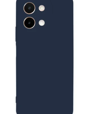 Newface Vivo Y28 Kılıf First Silikon - Lacivert