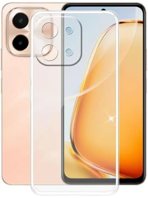 Newface Vivo Y28 Kılıf Lüx Şeffaf Silikon