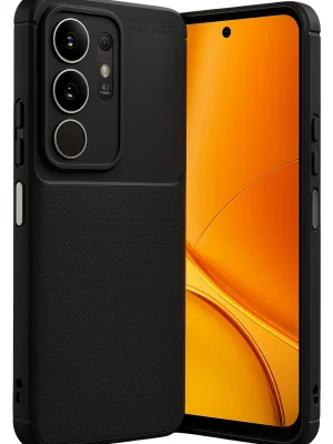 Newface Vivo Y29 4G Auto Focus Karbon Kapak - Siyah