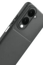 Newface Vivo Y29S Auto Focus Karbon Kapak - Gri - Görsel 4