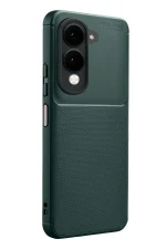 Newface Vivo Y29S Auto Focus Karbon Kapak - Koyu Yeşil - Görsel 3