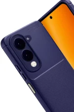 Newface Vivo Y29S Auto Focus Karbon Kapak - Lacivert - Görsel 2