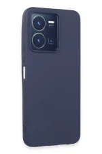 Newface Vivo Y35 Kılıf First Silikon - Lacivert - Görsel 2