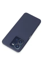 Newface Vivo Y35 Kılıf First Silikon - Lacivert - Görsel 3