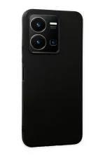 Newface Vivo Y35 Kılıf First Silikon - Siyah - Görsel 2