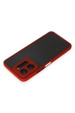 Newface Vivo Y35 Kılıf Montreal Silikon Kapak - Kırmızı - Görsel 3