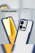 Newface Vivo Y35 Kılıf Platin Silikon - Yeşil - Görsel 3