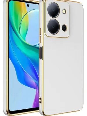 Newface Vivo Y36 Kılıf Volet Silikon - Beyaz