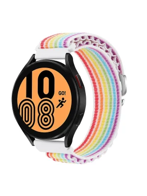 Newface Watch 20mm KR410 Kumaş Kordon - Gökkuşağı