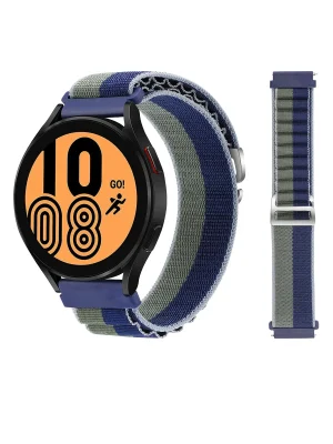 Newface Watch 20mm KR410 Kumaş Kordon - Lacivert-Yeşil