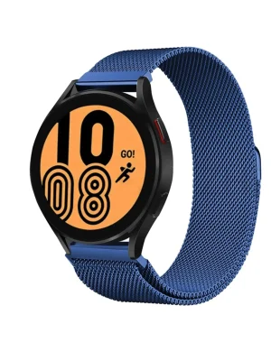 Newface Watch 20mm Metal Mıknatıslı Kordon - Mavi