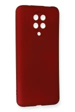 Newface Xiaomi K30 Pro Kılıf First Silikon - Bordo - Görsel 2