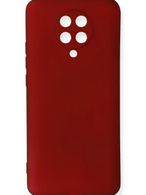 Newface Xiaomi K30 Pro Kılıf First Silikon - Bordo