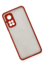 Newface Xiaomi Mi 10T Kılıf Montreal Silikon Kapak - Kırmızı - Görsel 3