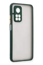 Newface Xiaomi Mi 10T Kılıf Montreal Silikon Kapak - Yeşil - Görsel 2