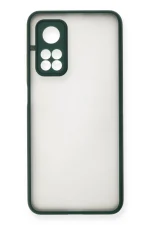Newface Xiaomi Mi 10T Kılıf Montreal Silikon Kapak - Yeşil