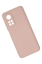 Newface Xiaomi Mi 10T Kılıf Nano içi Kadife Silikon - Pudra - Görsel 3