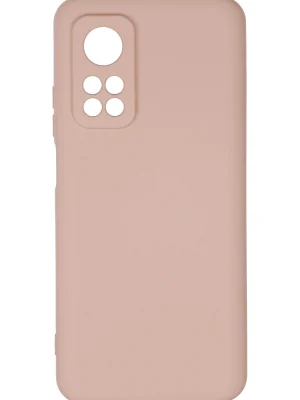 Newface Xiaomi Mi 10T Kılıf Nano içi Kadife Silikon - Pudra