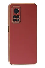 Newface Xiaomi Mi 10T Kılıf Volet Silikon - Kırmızı - Görsel 2