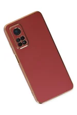 Newface Xiaomi Mi 10T Kılıf Volet Silikon - Kırmızı - Görsel 3