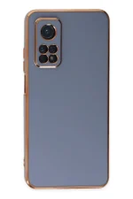 Newface Xiaomi Mi 10T Kılıf Volet Silikon - Mavi - Görsel 2