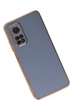 Newface Xiaomi Mi 10T Kılıf Volet Silikon - Mavi - Görsel 3