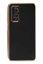 Newface Xiaomi Mi 10T Kılıf Volet Silikon - Siyah - Görsel 2