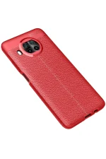 Newface Xiaomi Mi 10T Lite Kılıf Auto Focus Kapak - Kırmızı - Görsel 2