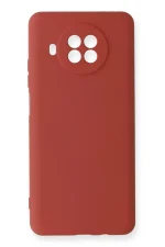 Newface Xiaomi Mi 10T Lite Kılıf Nano içi Kadife Silikon - Kiremit