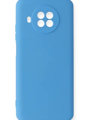 Newface Xiaomi Mi 10T Lite Kılıf Nano içi Kadife Silikon - Mavi