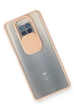 Newface Xiaomi Mi 10T Lite Kılıf Palm Buzlu Kamera Sürgülü Silikon - Pembe - Görsel 3