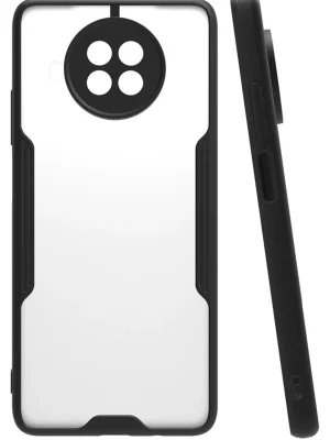 Newface Xiaomi Mi 10T Lite Kılıf Platin Silikon - Siyah