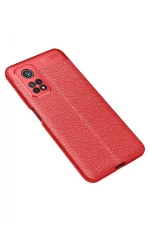 Newface Xiaomi Mi 10T Pro Kılıf Auto Focus Kapak - Kırmızı - Görsel 2