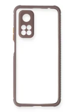 Newface Xiaomi Mi 10T Pro Kılıf Miami Şeffaf Silikon - Açık Mor - Görsel 2